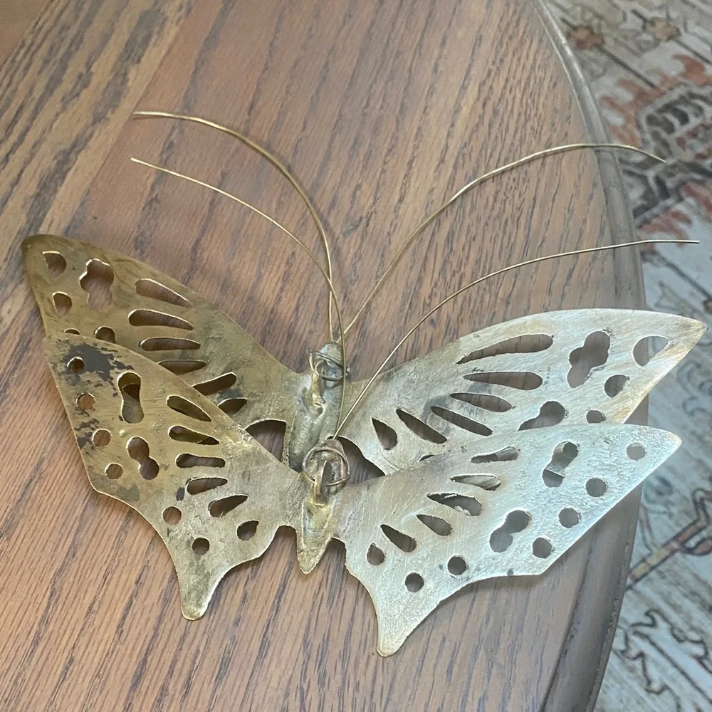 Gold Butterfly Wall Decor - Picture 4 of 5